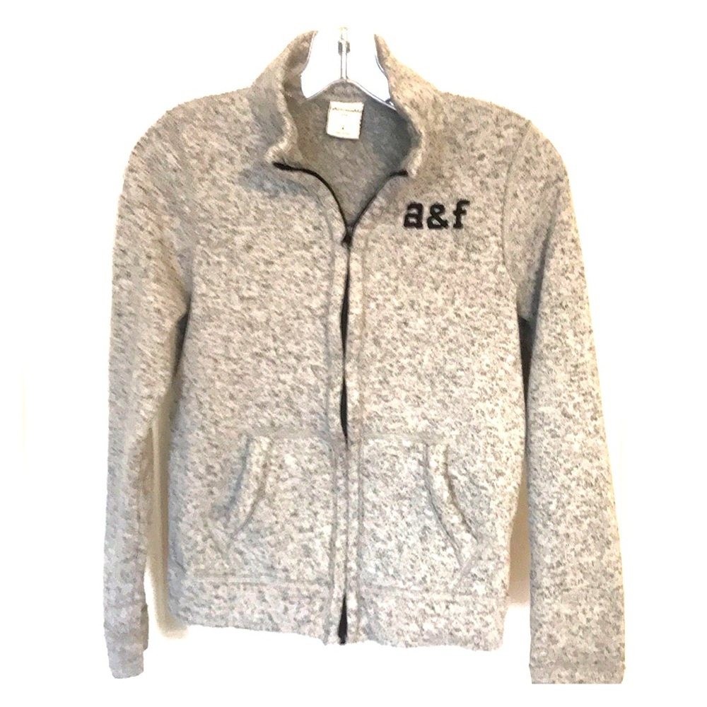 Abercrombie kids zip sweater